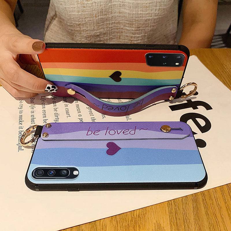 Cool Wrist Strap Phone Holder Case for Samsung Galaxy A70/A71/A72 - Premium Mobile Phone Cases from Dressmycell.com - Just $15.00! Shop now at Dressmycell.com Cool Wrist Strap Phone Holder Case for Samsung Galaxy A70/A71/A72 - Premium Mobile Phone Cases from Dressmycell.com - Just $15.00! Shop now at Dressmycell.com